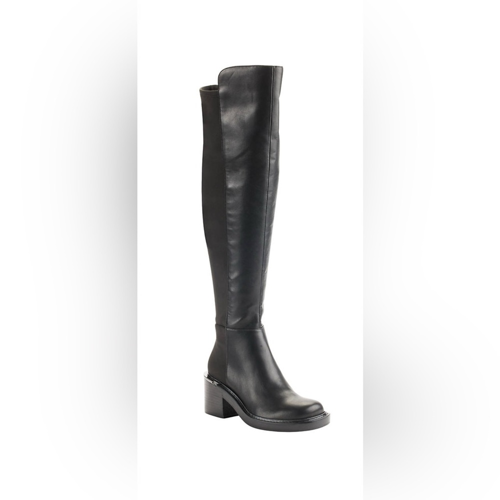 DKNY Black Knee-High Women's Boots, new w/o box, Sz 6